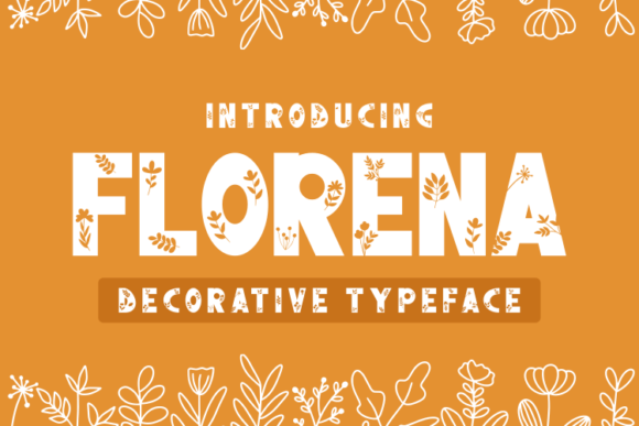 Florena Decorative Font By Letterayu