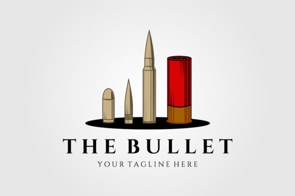Various Bullet Ammo for Gun Logo Vintage Graphic Logos By uzumakyfaradita
