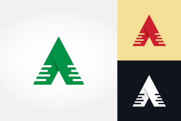 Letter a Logo Graphic Logos By SVG Moon