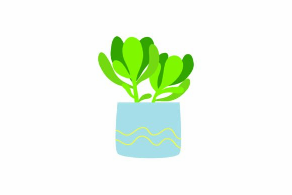 Cactus in a Pot Gráfico Ilustraciones Imprimibles Por cagakluas