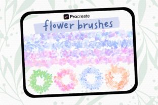 Procreate Flower Brush Graphic Brushes By Jyllyco 1