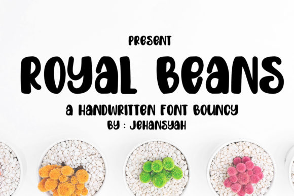 Royal Beans Display Font By jehansyah251