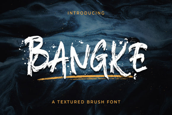Bangke Display-Schriftarten Schriftart Von TypeFactory