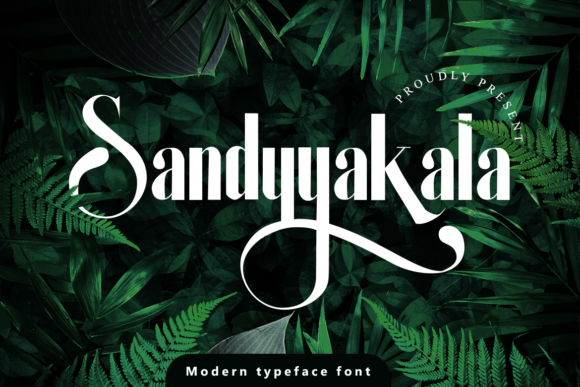 Sandyyakala Sans Serif Fonts Font Door saxofontid