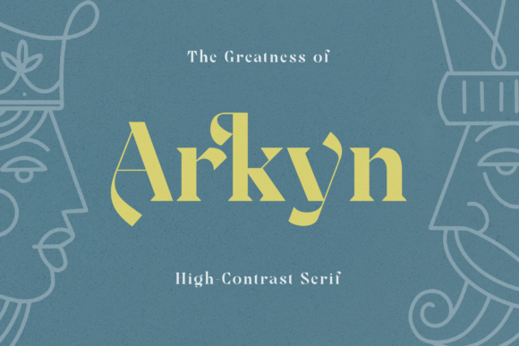 Arkyn Serif Font By Bekeen.co