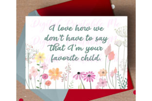 Mother's Day Card, Funny Mom Printable, Grafika Rękodzieła Przez DigitalPrintableMe