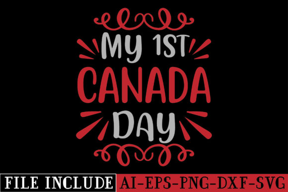 My 1st Canada Day Graphic Crafts By beautycrafts360