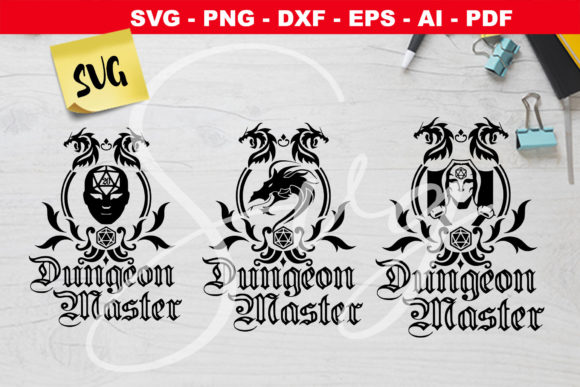 RPG Dungeon Master, DM Bundle Graphic Crafts By LouteCrea