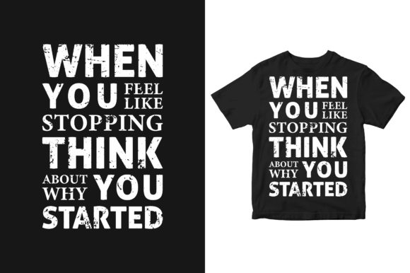 Motivating Typography T-shirt Design Graphic Print Templates By Yeasin006