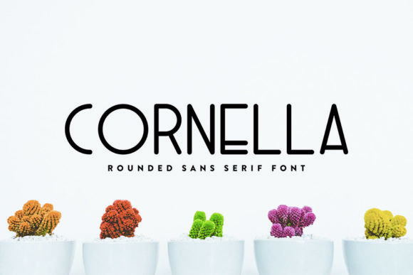Cornella Sans Serif Font By Fiona Poupeau