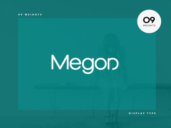 Megon Display Font By BeeType