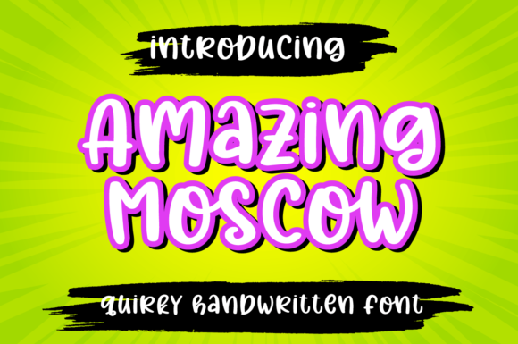 Amazing Moscow Script & Handwritten Font By Bargawa1790 Artwork