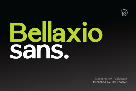 Bellaxio Sans Sans Serif Font By xdCreative