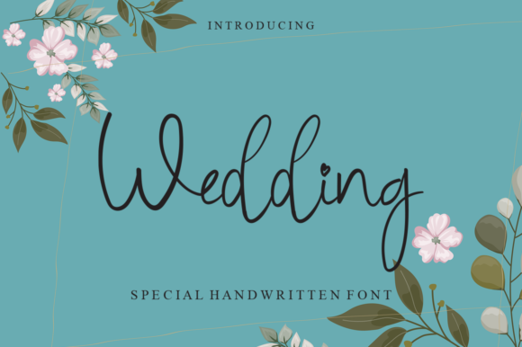Wedding Script & Handwritten Font By Garcio