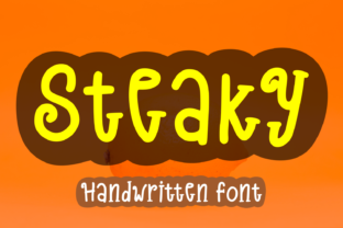 Steaky Serif Font By dilbadil 1