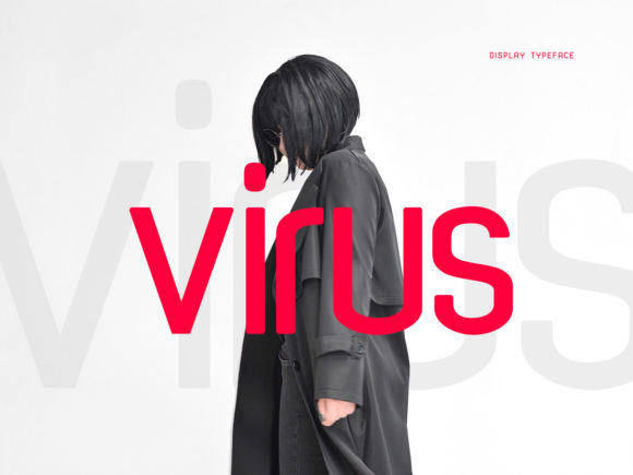 Virus Display Font By BeeType