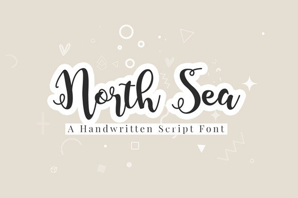 North Sea Script & Handwritten Font By FontCastle