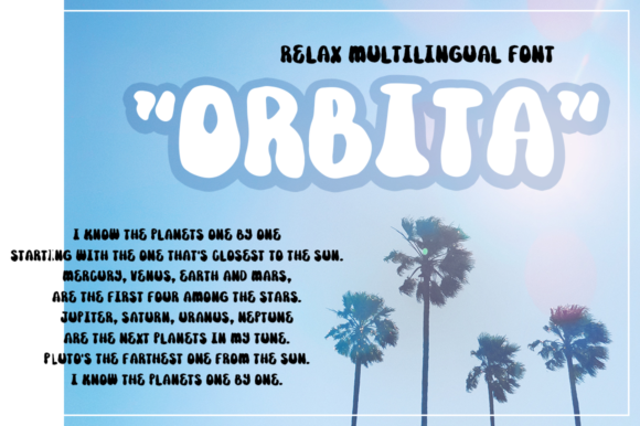 Orbita Display Font By BennyDesigns
