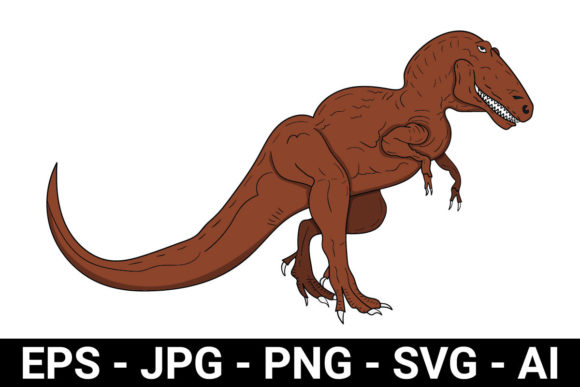 Cartoon Tyranosaurus Rex Graphic Illustrations By davidstephanus