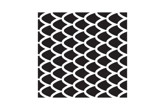 Dragon Scales Pattern. SVG File Graphic Illustrations By artychoke.design