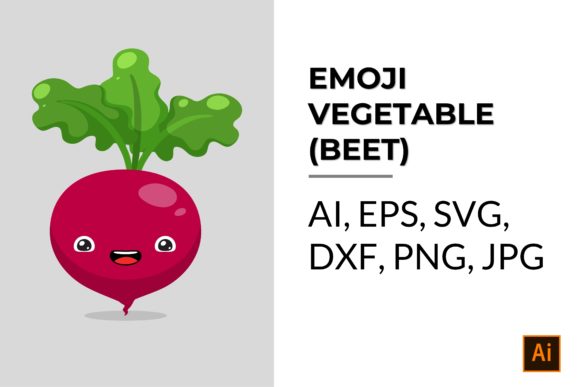 Emoji – Vegetable Beet Graphic Illustrations By studioarahangin