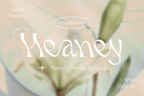 Heaney Display Font By magestic.std