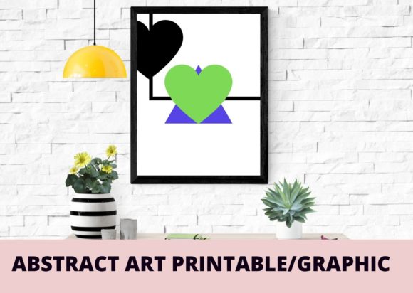 ABSTRACT SHAPES ART PRINTABLE/GRAPHIC Graphic Print Templates By Articolory
