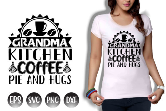 Coffee Design, Grandma Kitchen Coffee... Grafik Druck-Vorlagen Von Design Store Bd.Net