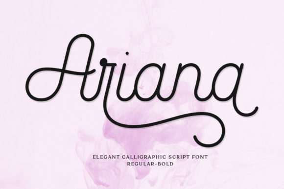 Ariana Script Script & Handwritten Font By Zane Studio