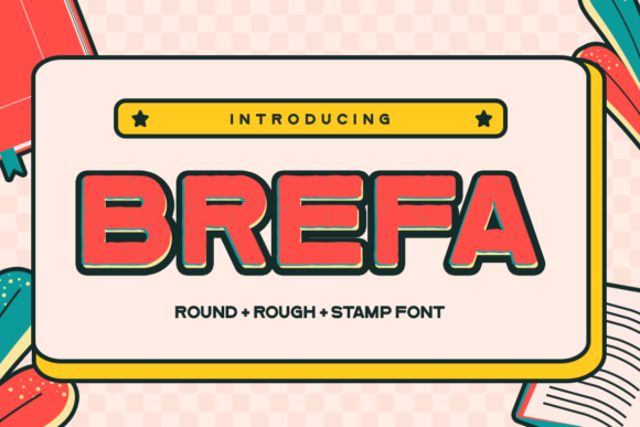 Brefa Display Font By twinletter