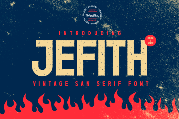 Jefith Display Font By twinletter