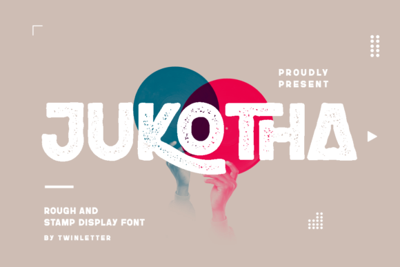 Jukotha Display Font By twinletter