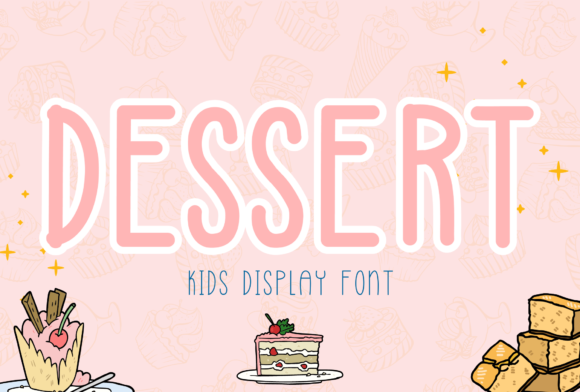 Dessert Display Font By OH Letter Studio