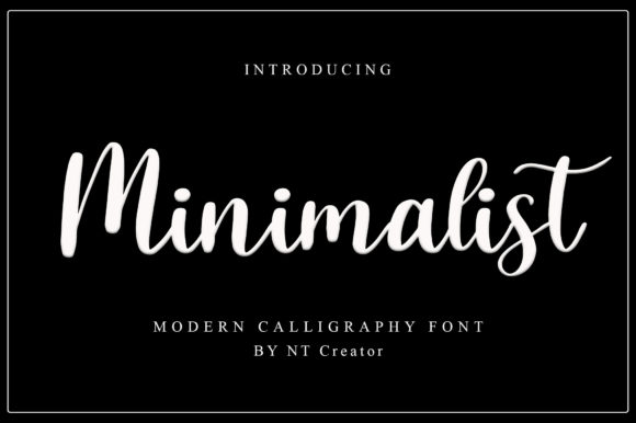 Minimalist Script & Handwritten Font By najmustsaqib.creator