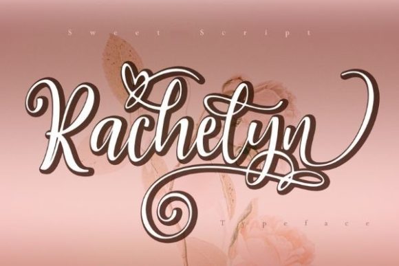 Rachelyn Script Fonts Font Door Stellar Studio