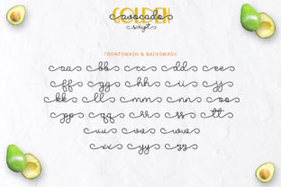 Golden Avocado Script & Handwritten Font By airotype 10