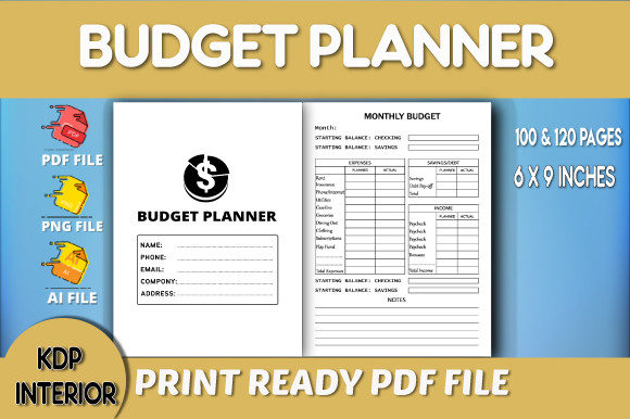 Budget Planner KDP Interior 1 Grafik KDP-Interieurs Von saifalriaj01
