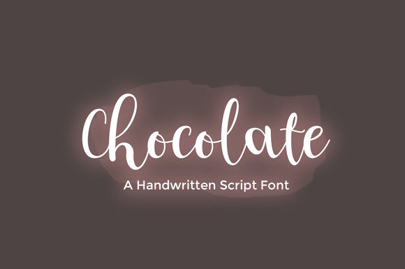Chocolate Script Script & Handwritten Font By FontCastle