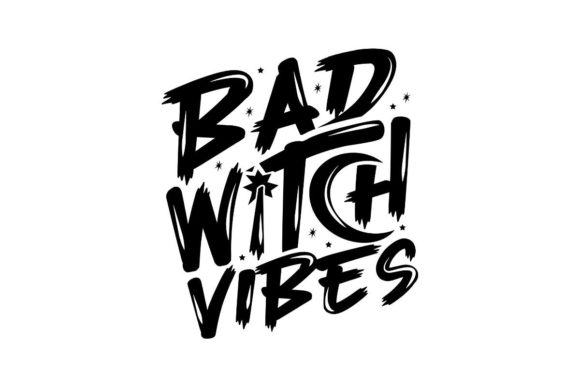 Halloween - Bad Witch Vibes Graphic Crafts By SVG Digital Designer