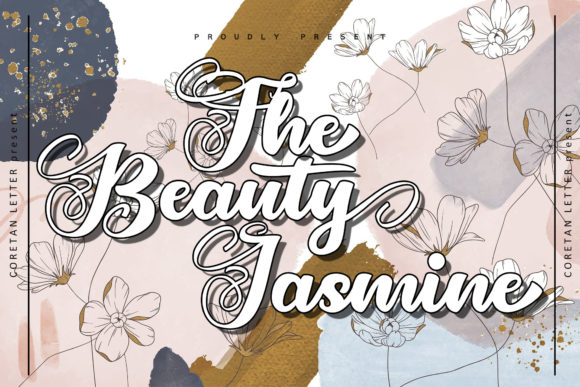 The Beauty Jasmine Script & Handwritten Font By Coretanletter