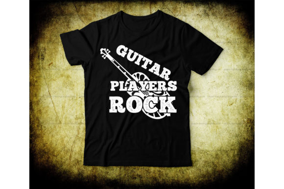 Guitar Players Rock Graphic T-shirt Designs By Shopdrop