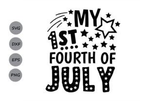 My 1st Fourth of July Svg. Afbeelding Crafts Door CosmosFineArt 2