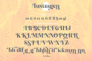 Austragen Serif Font By almarkhatype 9