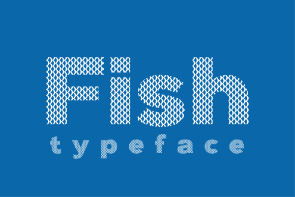 Fish Display Fonts Font Door Toko Laris Djaja