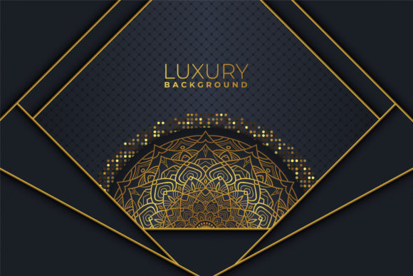 Modern Luxury Golden Mandala Background Graphic Backgrounds By Rafanec