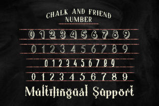 Chalk and Friend Display Font By Alit Design 7