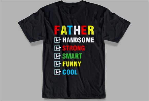Father Qualities Gráfico Diseños de Camisetas Por d2putri t shirt design