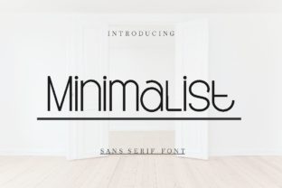 Minimalist Sans Serif Font By Pidco.art 1