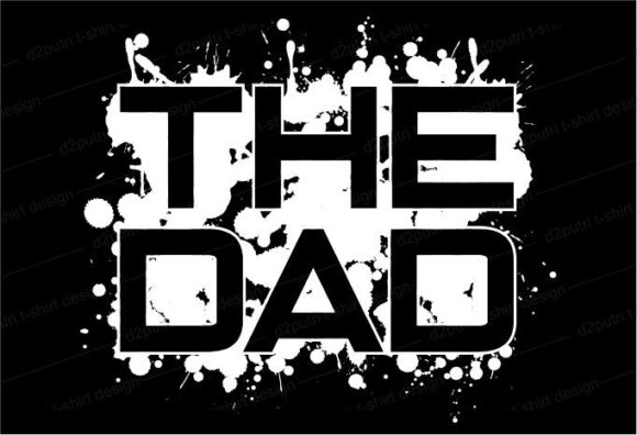 The Dad Graphic T-shirt Designs By d2putri t shirt design