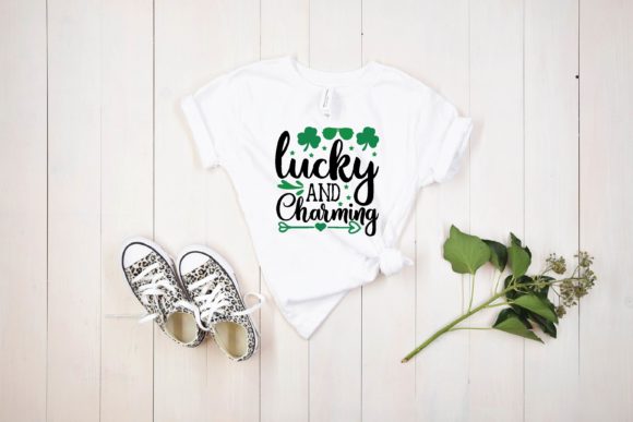 Lucky and Charming Graphic T-shirt Designs By lovebeautycreation